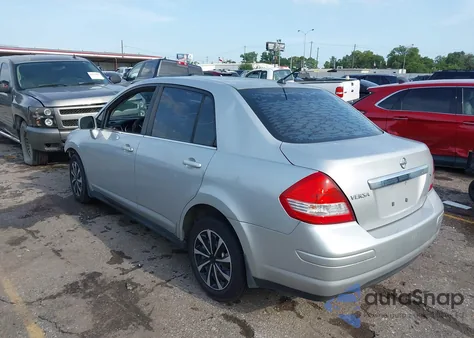 2007 Nissan Versa 1.8S from USA, damaged, VIN 3N1BC11E27L460437